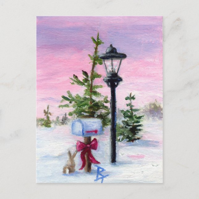 Carte Postale Winter Wonderland aceo Postcard (Devant)