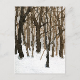 Carte postale "Winter Woods"