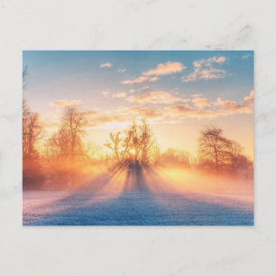 Carte Postale Winterliche Postkarte
