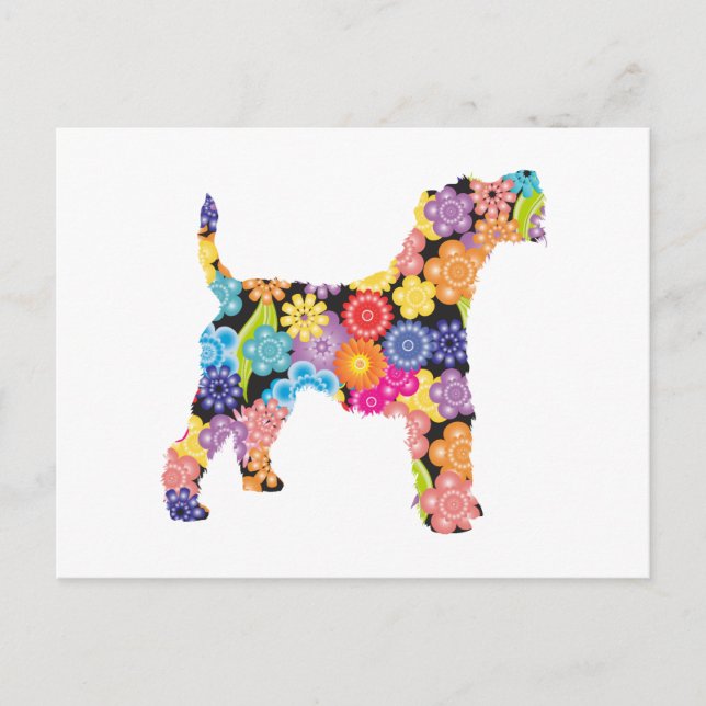Carte Postale Wire Fox Terrier (Devant)