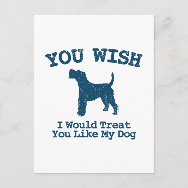 Carte Postale Wire Fox Terrier (Devant)