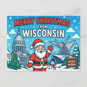 Carte postale WISCONSIN
