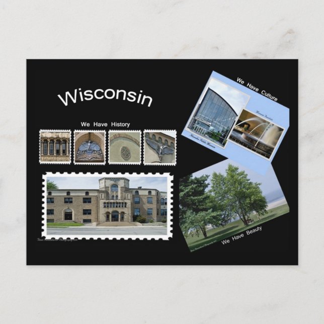 Carte postale Wisconsin (Devant)