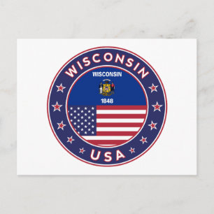 Carte Postale Wisconsin