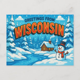 Carte postale WISCONSIN
