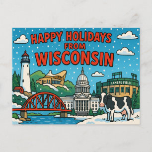Carte postale WISCONSIN