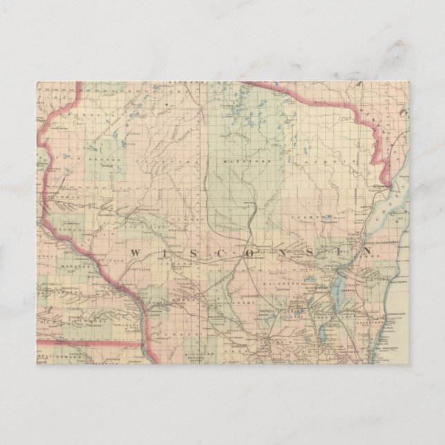 Carte Postale Wisconsin 4 (Devant)