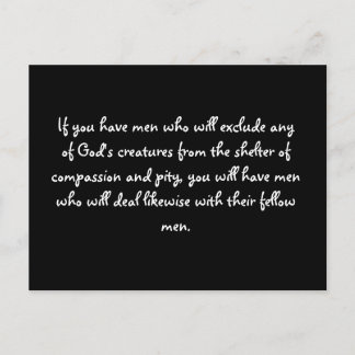 Carte Postale Wisdom Quotes - St. Francis of Assisi Postcards