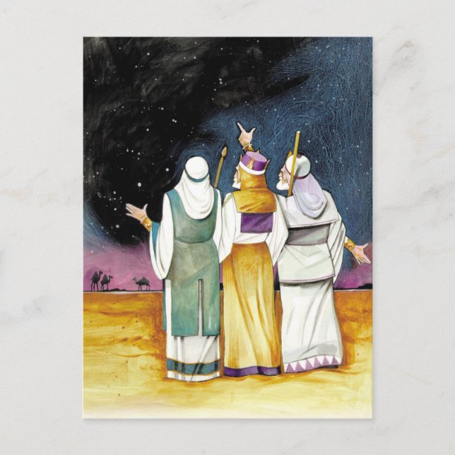 Carte Postale Wise Men postcard (Devant)
