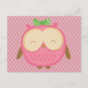 Carte Postale Wise Owl