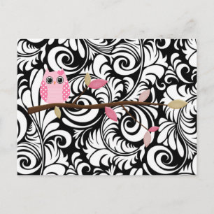 Carte Postale Wise Owl