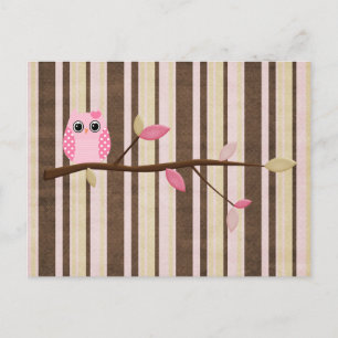 Carte Postale Wise Owl