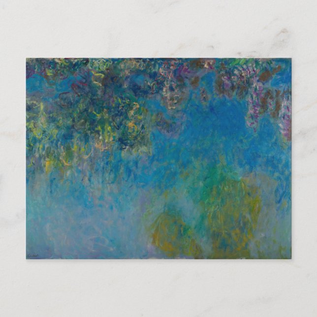 Carte Postale Wisteria Claude Monet (Devant)