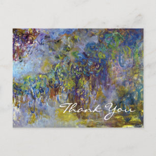 Carte Postale Wisteria par Claude Monet, Merci