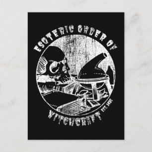 Carte Postale Witchcraft Magie Ordre Occulte sorcière Alchimiste