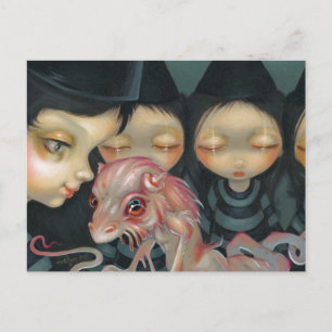 Carte postale "Witchy Sisters : The Pet"