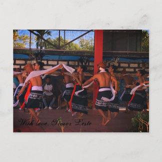 Carte Postale With love, Timor Leste