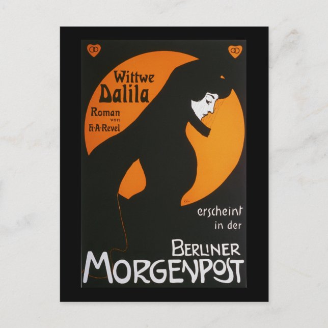 Carte Postale Wittwe Dalila Berliner Morgenpost (Devant)
