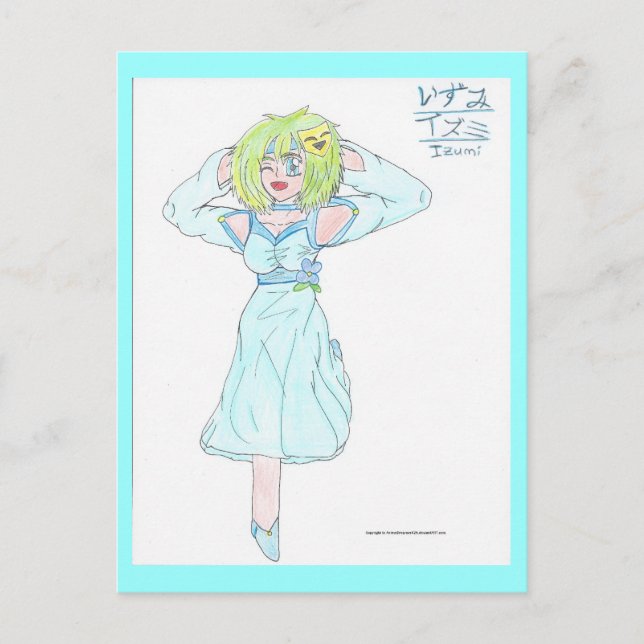Carte Postale Witty Izumi (Devant)