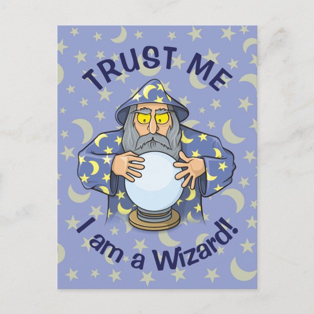 Carte Postale Wizard (Devant)