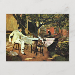 Carte Postale Wm. Merritt Chase, A Summer Afnoon in Holland,