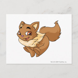 Carte Postale Wocky Brown