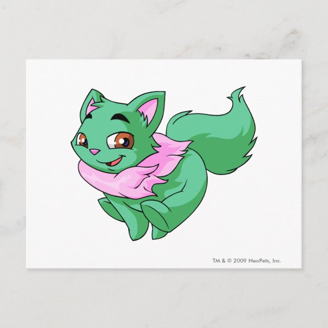 Carte Postale Wocky Green (Devant)