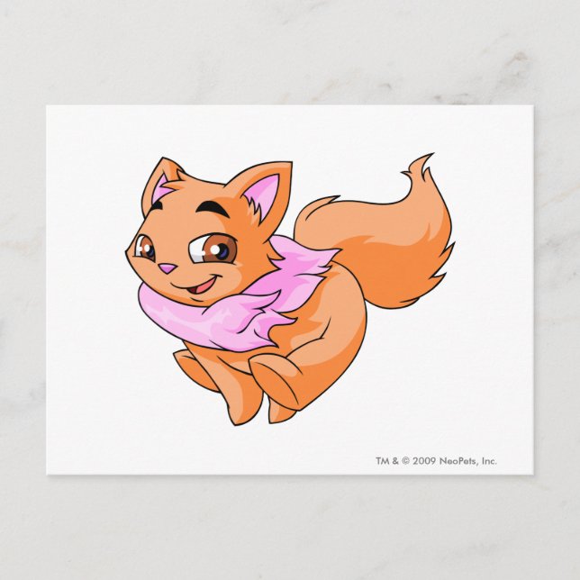 Carte Postale Wocky Orange (Devant)