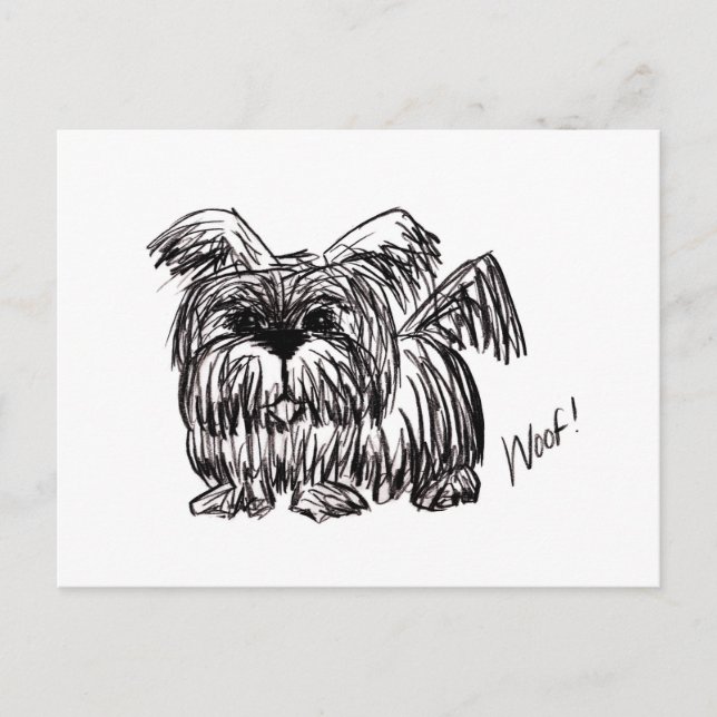 Carte Postale Wohof A Dust Mop Dog (Devant)