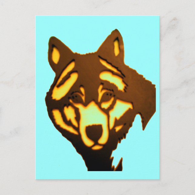 Carte postale Wolf 1 (Devant)