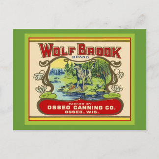 Carte Postale Wolf Brook Wisconsin