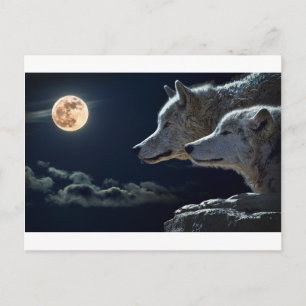 Carte Postale Wolf Gifts