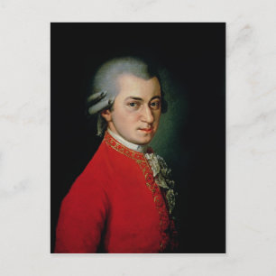 Carte Postale Wolfgang Amadeus Mozart, 1818