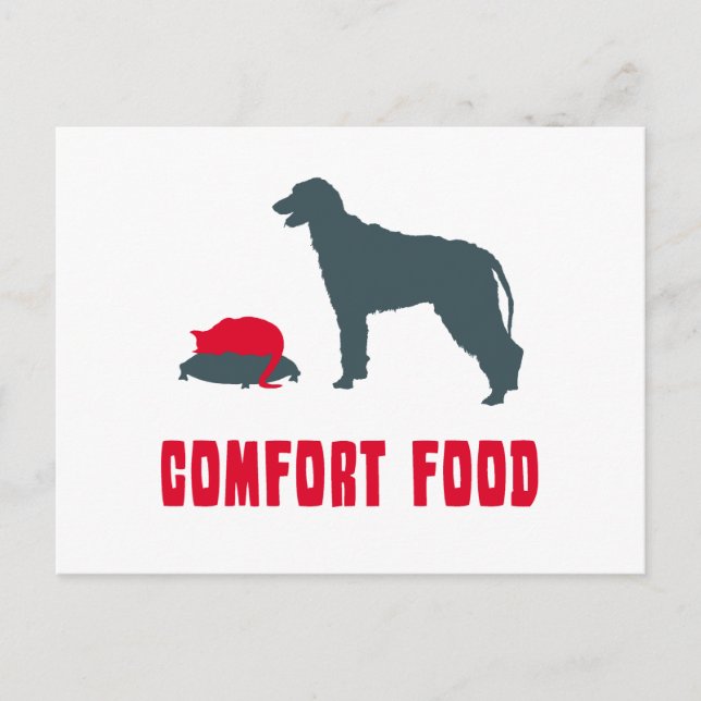 Carte Postale Wolfhound irlandais (Devant)