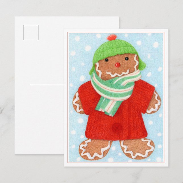 Carte postale WOLIE GINGERBREAD (Devant / Derrière)