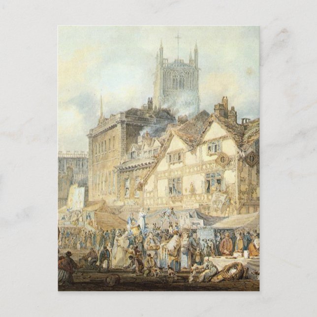 Carte Postale Wolverhampton, Staffordshire par William Turner (Devant)