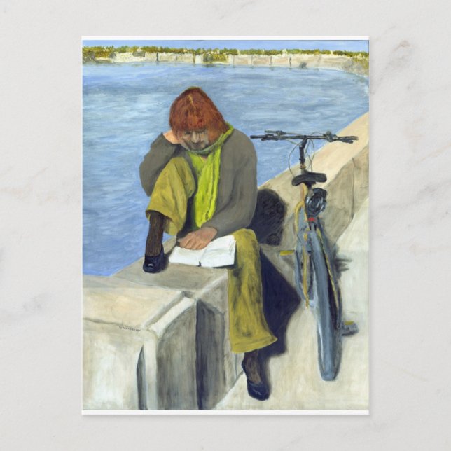 Carte Postale Woman Reading (Devant)