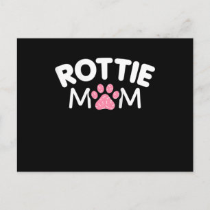 Carte Postale Womens Rottie Mama Apparel Rottweiler Owner Lover
