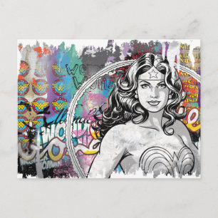 Carte Postale Wonder Woman Collage 6
