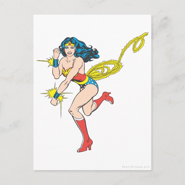 Carte Postale Wonder Woman Cuffs (Devant)