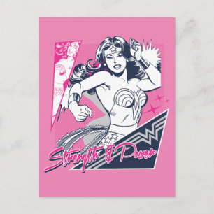 Carte Postale Wonder Woman Force & Power