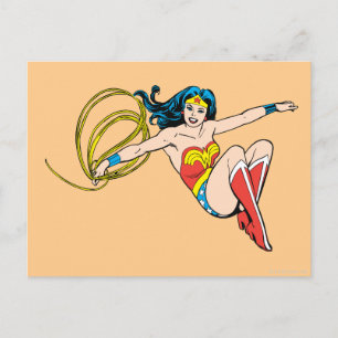 Carte Postale Wonder Woman Jumping