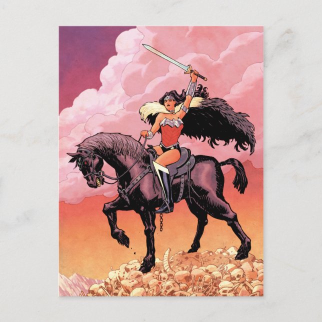 Carte Postale Wonder Woman New 52 Couverture comique #24 (Devant)
