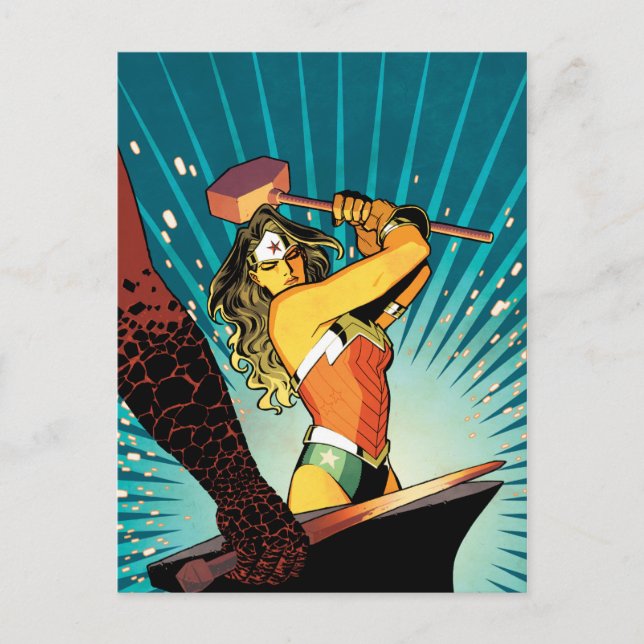Carte Postale Wonder Woman New 52 Couverture comique #7 (Devant)