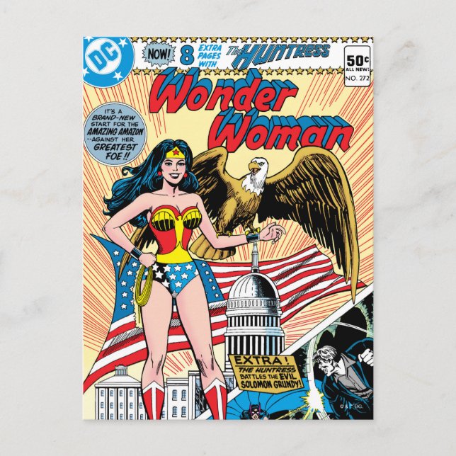 Carte Postale Wonder Woman Numéro #272 (Devant)