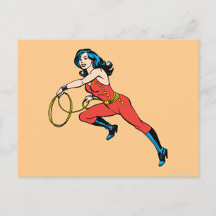 Carte Postale Wonder Woman Red Outfit