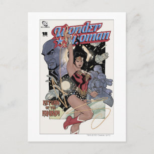 Carte Postale Wonder Woman Retour de la couleur Khundi