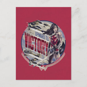 Carte Postale Wonder Woman Vers La Victoire