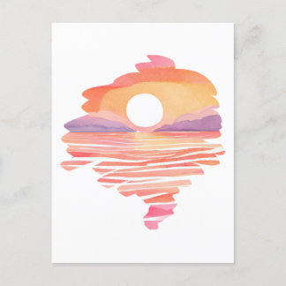 Carte Postale Wonderful Sunset