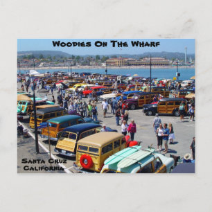 Carte Postale Woodies On The Wharf 2010 Père Noël Cruz Postcard